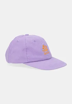 Rip Curl sapca de baseball din bumbac culoarea violet, cu imprimeu, 04QWHE imagine