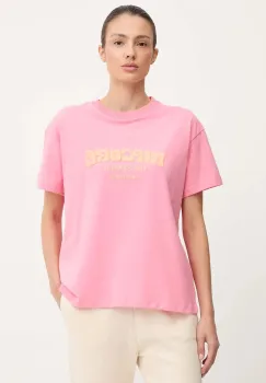 Rip Curl tricou din bumbac culoarea roz, 0HXWTE imagine