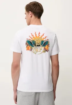 Rip Curl tricou din bumbac DAZED culoarea alb, modelator, 0OFMTE imagine