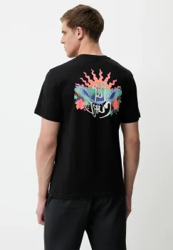 Rip Curl tricou din bumbac DAZED culoarea negru, modelator, 0OFMTE imagine