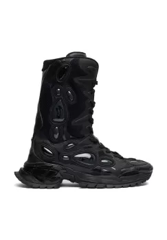 Rombaut botine NUCLEO BOOT femei, culoarea negru, cu toc plat, S24-E-010 imagine