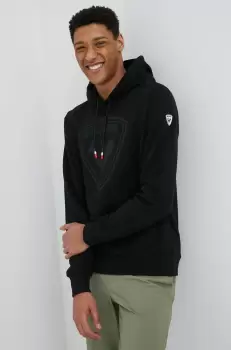 Rossignol bluza trening barbati, culoarea negru, cu imprimeu imagine