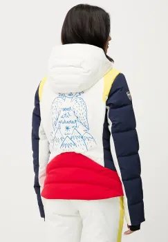 Rossignol geaca de schi din puf JCC culoarea alb, RLOWJ27 imagine