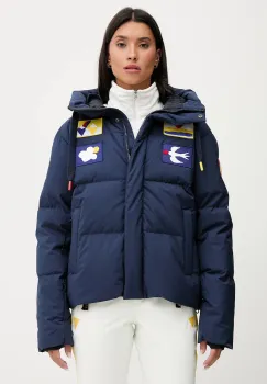 Rossignol geaca de schi din puf JCC culoarea bleumarin, RLOWJ21 imagine