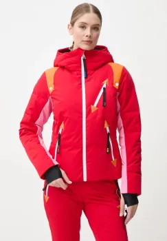 Rossignol geaca de schi din puf Pilot x JCC culoarea rosu, RLNWJ30 imagine