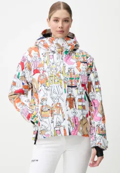 Rossignol geaca de schi Sublime x JCC culoarea alb, RLNWJ31 imagine