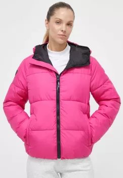 Rossignol geaca femei, culoarea roz, de iarna imagine