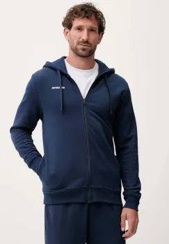 Rossignol hanorac de bumbac PRESSET culoarea bleumarin, cu gluga, uni, RLOMS03 imagine