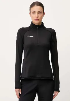 Rossignol hanorac functional BLACKSIDE culoarea negru, uni, RLOWL01 imagine
