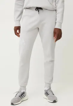 Rossignol pantaloni de trening din bumbac HERO culoarea gri, cu imprimeu, RLNMP09 imagine