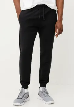 Rossignol pantaloni de trening Presset barbati, culoarea negru, neted, RLNMP31 imagine