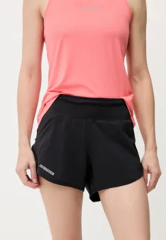Rossignol pantaloni scurti de antrenament SAPA culoarea negru, cu imprimeu, high waist, RLNWP15 imagine