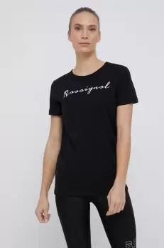 Rossignol Tricou din bumbac culoarea negru imagine