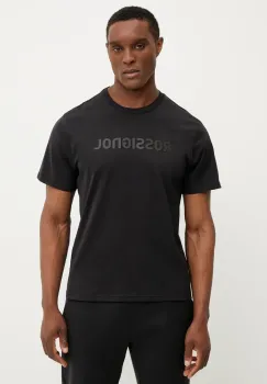 Rossignol tricou din bumbac Prarion barbati, culoarea negru, cu imprimeu, RLNMY22 imagine