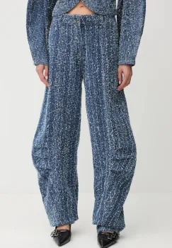 Rotate pantaloni lat, high waist, 1142001603 imagine