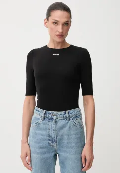 Rotate tricou culoarea negru, 114787100 imagine