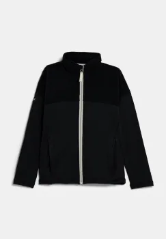 Roxy bluza copii SIDLEY culoarea negru, neted, ERGFT03944 imagine