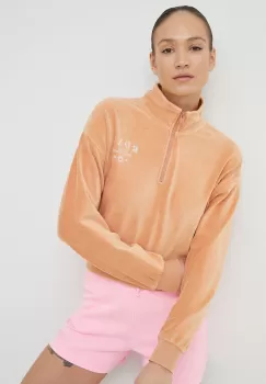 Roxy bluza femei, culoarea bej, neted imagine