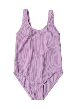 Roxy costum de baie dintr-o bucata pentru copii ARUBA RG culoarea violet imagine