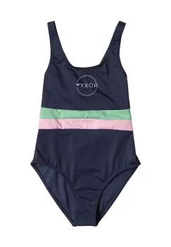 Roxy costum de baie dintr-o bucata pentru copii ILACABO ACTIVE culoarea albastru marin imagine