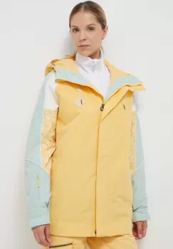 Roxy geaca Highridge culoarea galben imagine