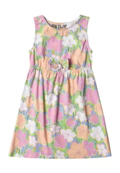 Roxy rochie din bumbac pentru copii SUMMER AIR mini, evazati imagine