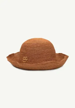 RUSLAN BAGINSKIY sapca de tip bucket pentru femei impletita Bucket Hat imagine
