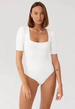 Saint Body bluza femei, culoarea alb, neted imagine
