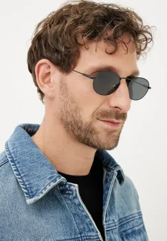 Saint Laurent ochelari de soare barbati, culoarea negru, SL 799 imagine
