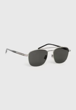 Saint Laurent ochelari de soare culoarea argintiu, SL 665 imagine