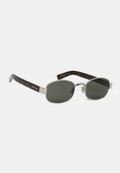 Saint Laurent ochelari de soare culoarea argintiu, SL 706 imagine