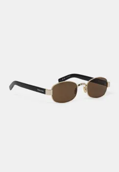 Saint Laurent ochelari de soare culoarea auriu, SL 706 imagine