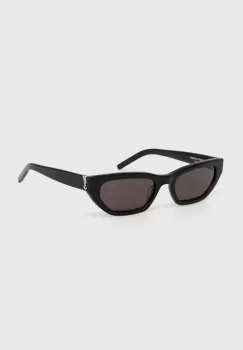 Saint Laurent ochelari de soare culoarea negru imagine