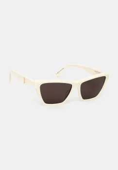 Saint Laurent ochelari de soare culoarea negru, SL M103 imagine
