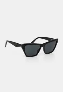 Saint Laurent ochelari de soare culoarea negru, SL M103 imagine
