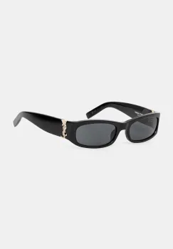 Saint Laurent ochelari de soare culoarea negru, SL M152 imagine