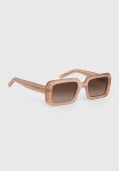 Saint Laurent ochelari de soare culoarea portocaliu imagine