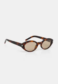Saint Laurent ochelari de soare culoarea verde, SL 567 imagine