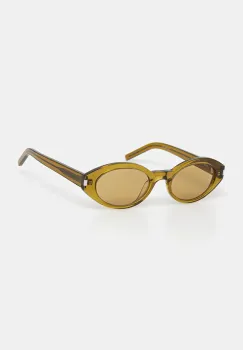 Saint Laurent ochelari de soare culoarea verde, SL 567 imagine