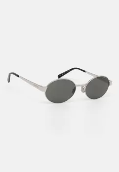 Saint Laurent ochelari de soare femei, culoarea argintiu, SL 692 imagine
