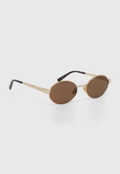 Saint Laurent ochelari de soare femei, culoarea auriu, SL 692 imagine