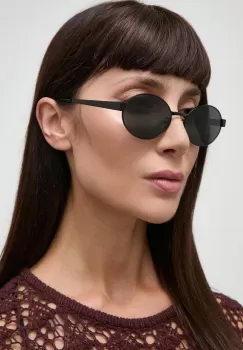 Saint Laurent ochelari de soare femei, culoarea negru, SL 692 imagine