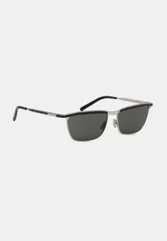 Saint Laurent ochelari de soare JOE culoarea argintiu, SL 795 imagine