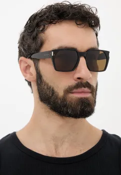 Saint Laurent ochelari de soare patrati pentru barbati imagine