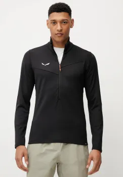Salewa hanorac in aer liber Puez Cammino culoarea negru, uni, 00.0000029096 imagine
