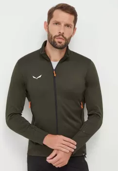 Salewa hanorac Puez Polarlite culoarea verde, neted imagine