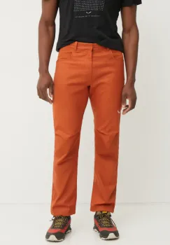 Salewa pantaloni de exterior Agner Hemp culoarea portocaliu, 00.0000029074 imagine