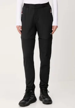 Salewa pantaloni de exterior Pedroc 2 DST culoarea negru, 00.0000028701 imagine