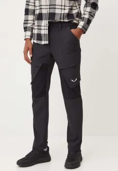 Salewa pantaloni de exterior Puez culoarea gri, 00.0000028482 imagine