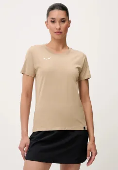 Salewa tricou sport Eagle Nature culoarea bej, 00.0000029109 imagine